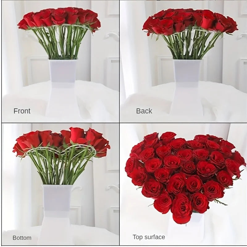 DIY Flower Arrangement Holder & Bouquet Vase | Craft Accessory Floral Craft Holder QXL