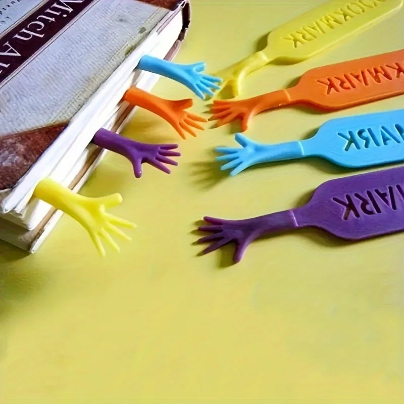 Creative Finger Bookmarks | Fun Page Markers for Book Lovers Novelty Bookmarks QXL