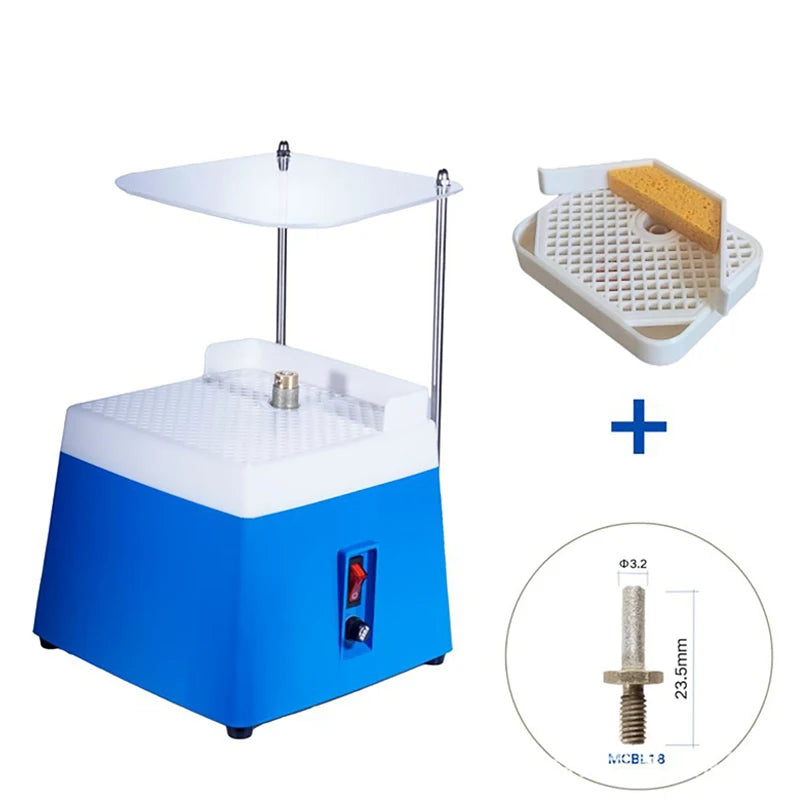 Dreamburgh Mini Diamond Electric Glass & Ceramic Edge Grinder 220V Electric Edge Grinder QXL Blue 100-240V AU plug
