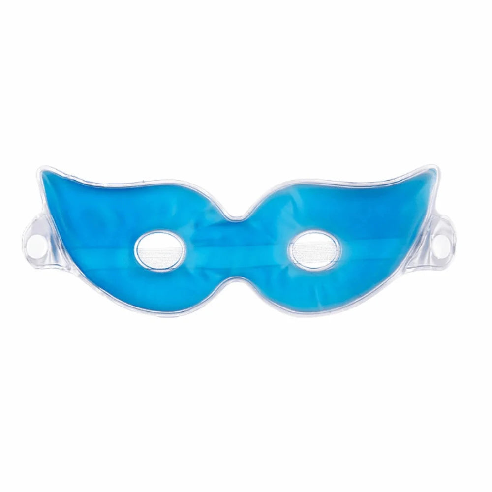 Cooling Gel Eye Mask | Hot & Cold Therapy, Reusable Eye Pad Gel Eye Mask QXL Blue