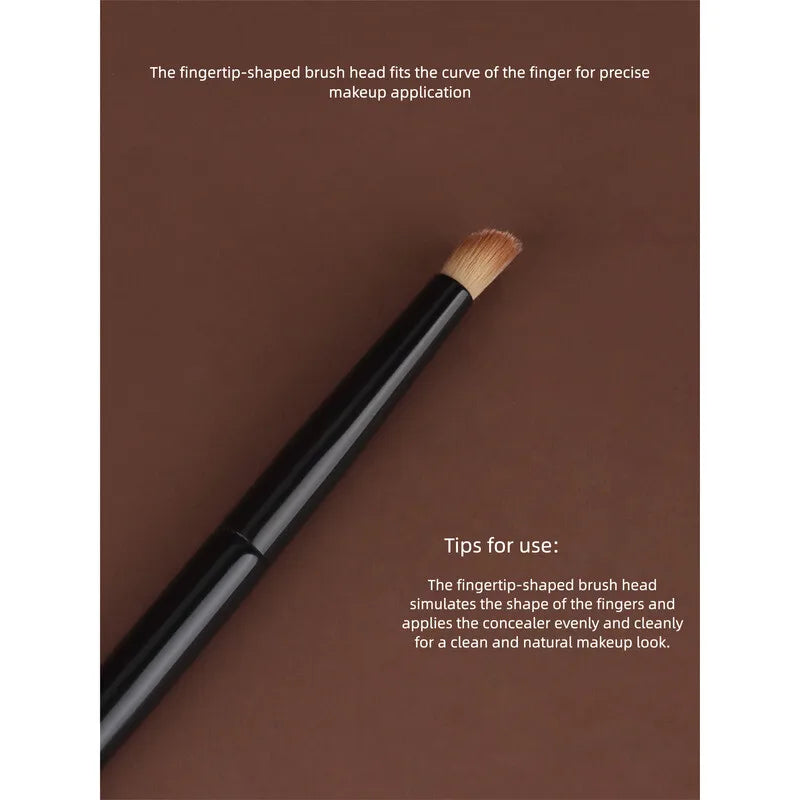 Moji M233 Fingertip Concealer & Lip Brush | Goat Hair Concealer Lip Brush QXL