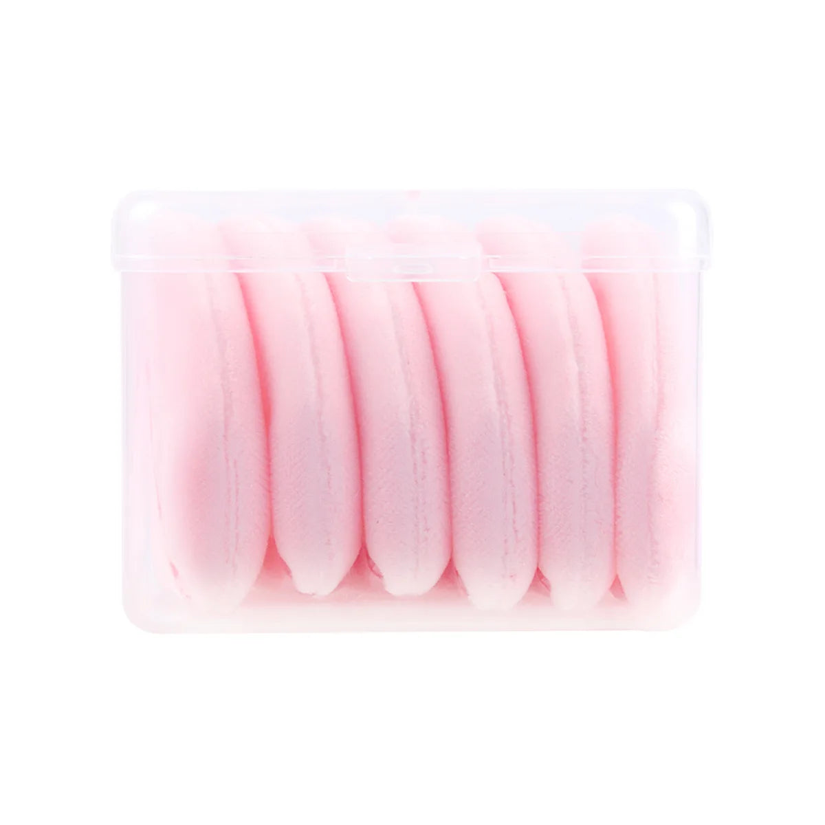 6-Pack Triangle Flocking Powder Puff Set | Dry & Wet Sponge Makeup Powder Puff Set QXL