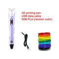 3D Printing Pen with LCD Screen | PLA Filament Kids DIY Toy 3D Printing Pen QXL 3D50MPLA PLA Filagment