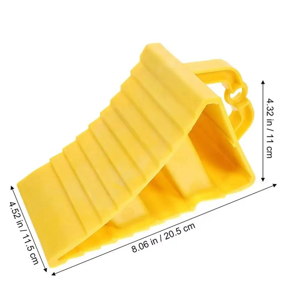 Triangular Wheel Chock | Anti-Slip Tire Block for Cars & Trucks Wheel Chock QXL