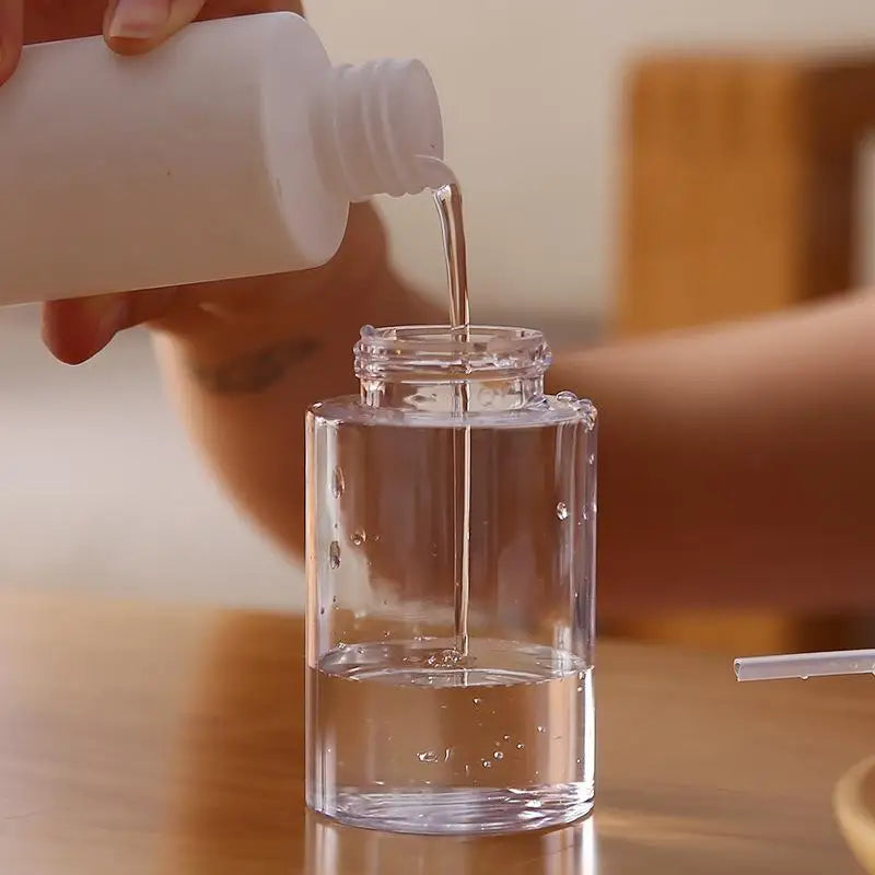 Refillable Plastic Press Pump Bottle | Liquid Dispenser Pump Dispenser Bottle QXL