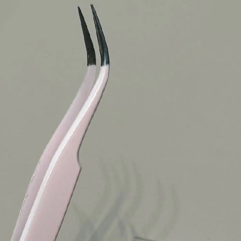 Stainless Steel Eyelash Tweezer | False Lash & Brow Tool Eyelash Tweezer QXL