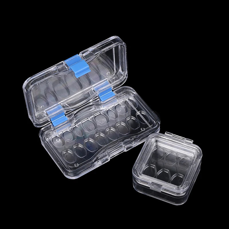 6 & 16 Grid Dental Veneer Denture Storage Box with Film Dental Storage Box QXL