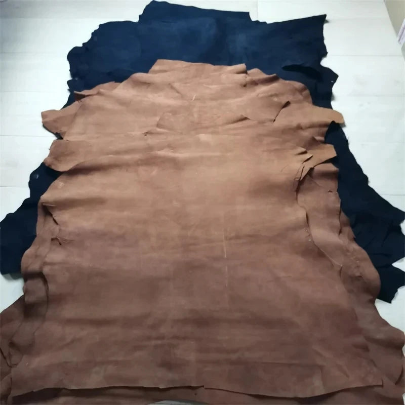 Whole Sheepskin Suede Leather 0.7–1mm | DIY Craft Fabric Leather Craft Fabric QXL