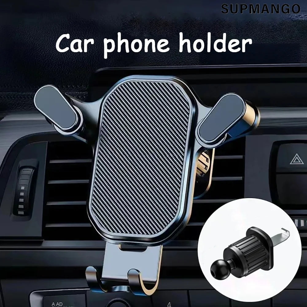 Car Air Vent Phone Holder | Gravity Clip 360° Rotation Mount Car Phone Mount QXL