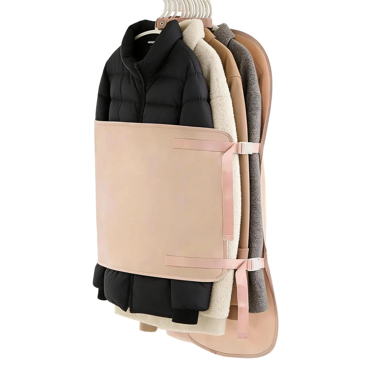 Foldable Clothes Compression Board & Dustproof Garment Bag Garment Storage Bag QXL