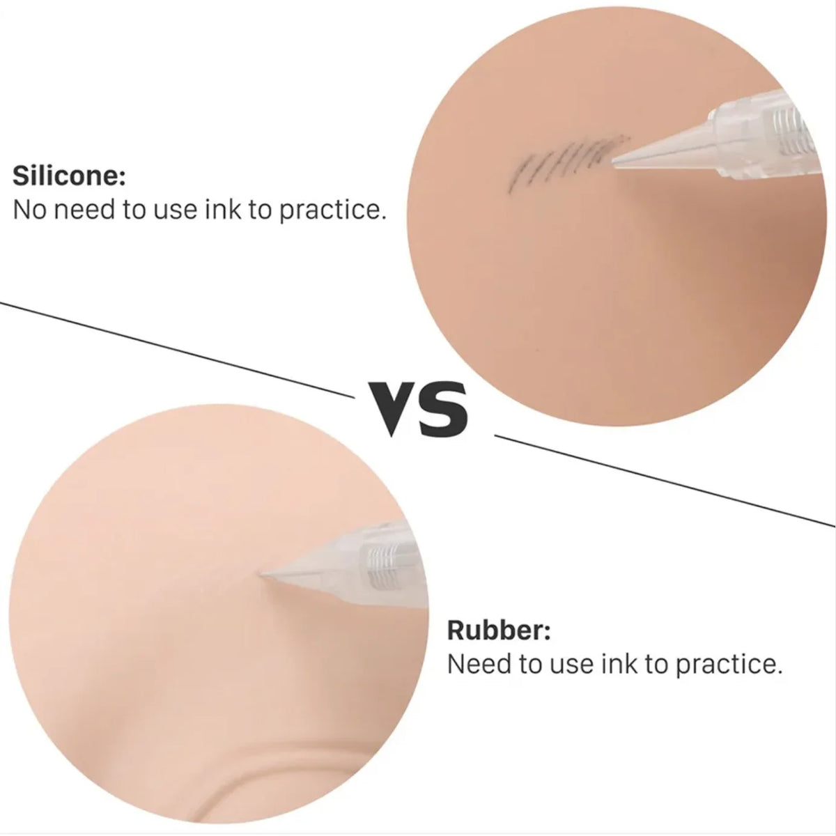 5-Pack Tattoo Practice Skin | Microblading & Eyebrow Training Tattoo Practice Skin QXL