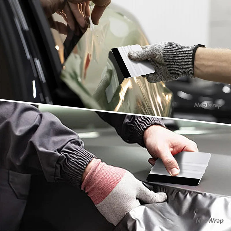8Pcs Complete Car Window Tinting Tool Set Vinyl Scraper Cutter Squeegee for Auto Film Decals Wallpaper Installation Tools QXL