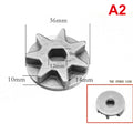 Drive Sprocket Gear for 5016/6018 Electric Chainsaw | HSS Chainsaw Sprocket Gear QXL A2