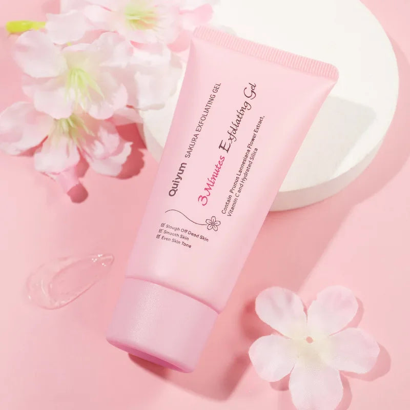 LAIKOU Sakura Exfoliating Peeling Gel Face Scrub 30g/50g Facial Exfoliating Gel QXL