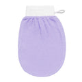 Moroccan Hammam Exfoliating Bath Glove | Body Scrub Mitt Body Exfoliating Glove QXL Purple