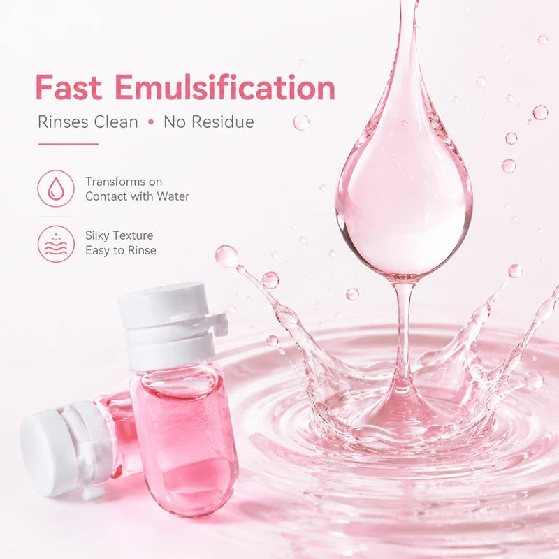 40-Pack Cleansing Oil Capsules | Waterproof Makeup Remover Makeup Remover Capsules QXL
