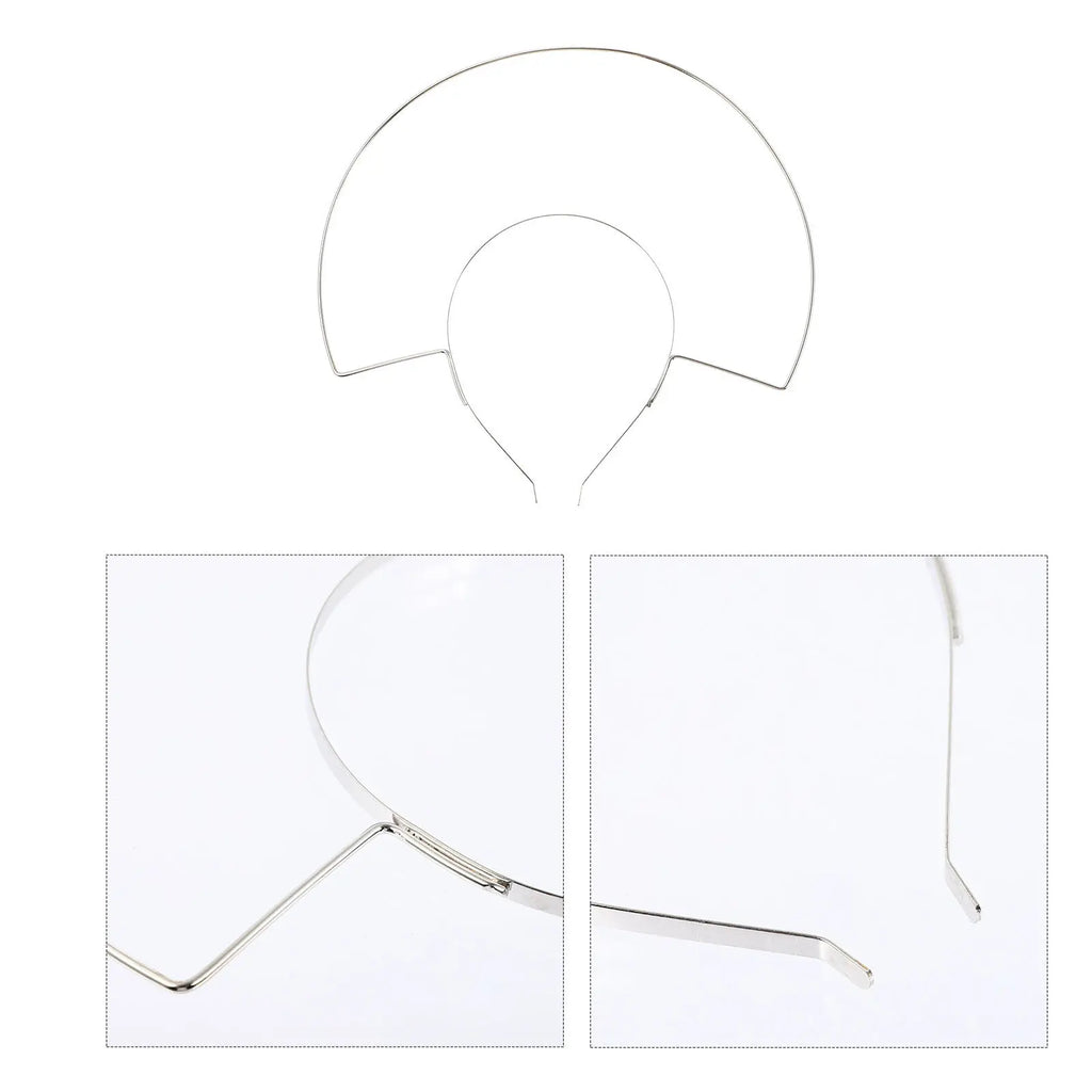 Elegant Iron DIY Headband | Wedding, Party & Cosplay Hair Hoop DIY Hair Headband QXL