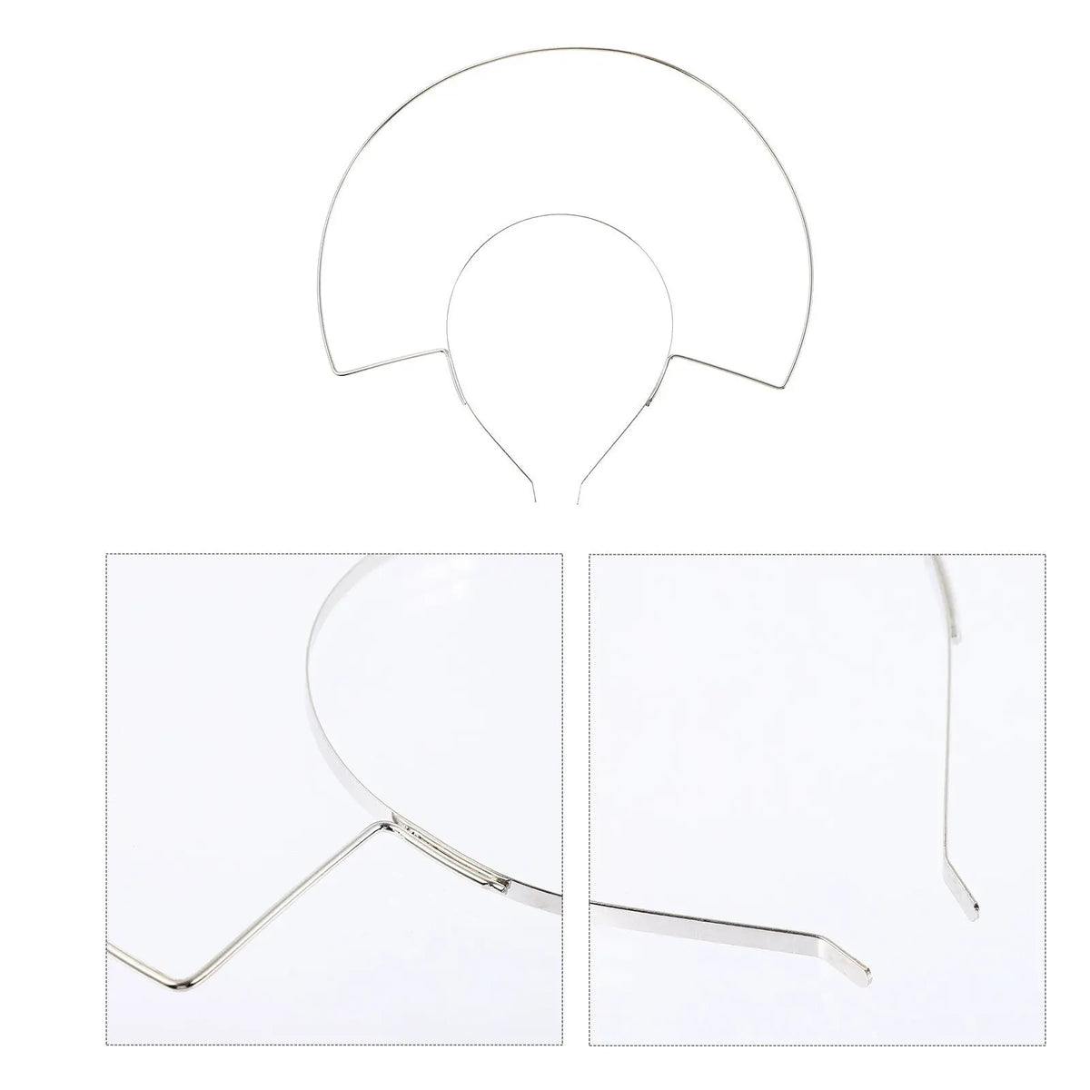 Elegant Iron DIY Headband | Wedding, Party & Cosplay Hair Hoop DIY Hair Headband QXL
