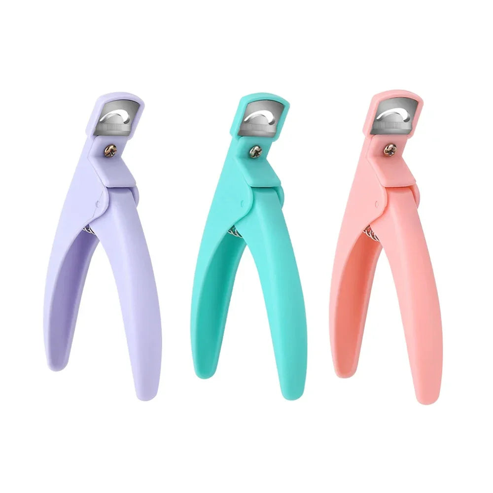 Guillotine False Nail Tip Cutter | U-Shape Clipper Tool False Nail Tip Cutter QXL
