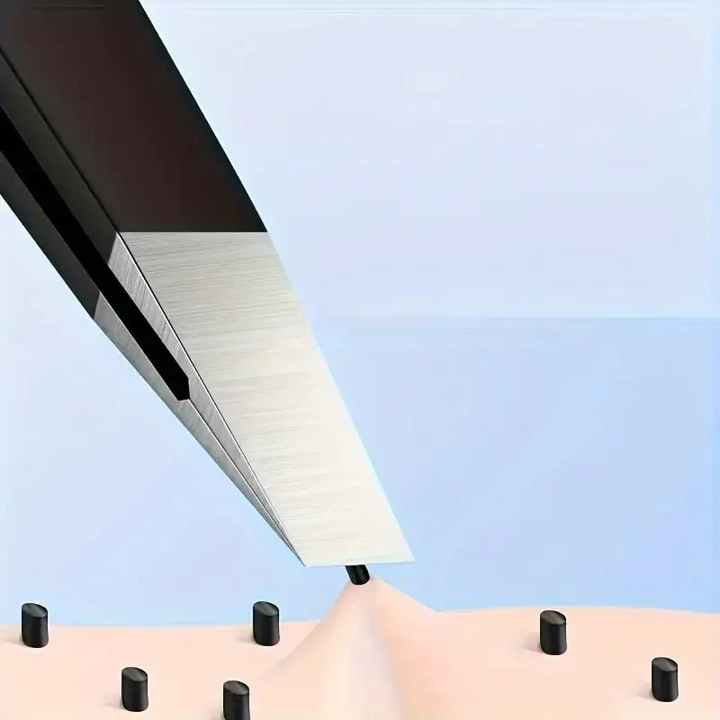 Precision Tweezers – Ultra-Thin Tip, Eyebrow & Beard Grooming Precision Tweezers QXL
