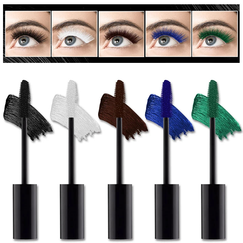 VERONNI 4D Silk Fiber Waterproof Color Mascara – 7 Shades Color Mascara QXL