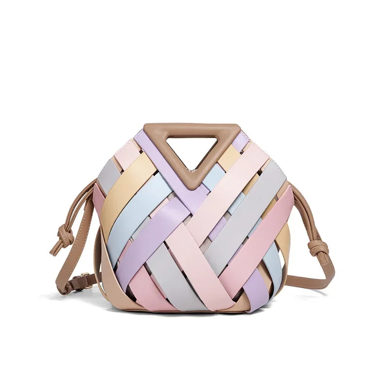Luxury Leather Diaper Bag | Large Crossbody Tote for Moms Crossbody Diaper Bag QXL