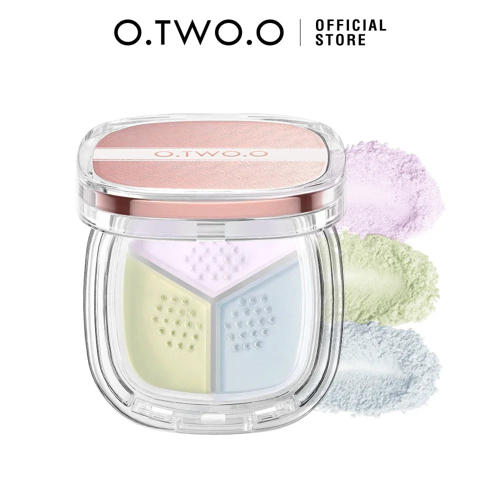O.TWO.O Invisible Pore Setting Powder | Oil Control Matte Finish Loose Setting Powder QXL