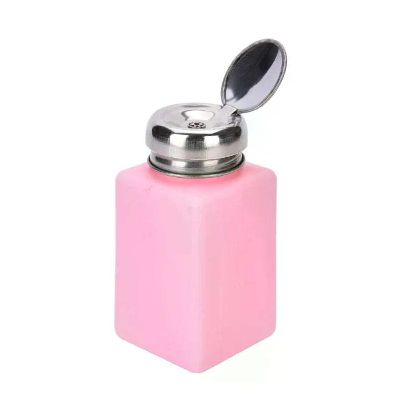 200mL Pump Dispenser Bottle – Nail Polish Remover & Cleaner Pump Dispenser Bottle QXL