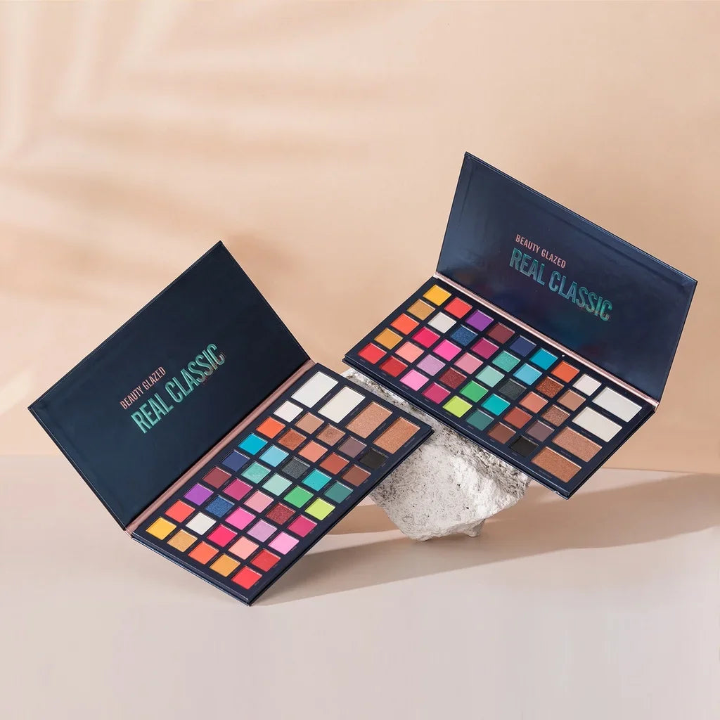 Beauty Glazed 40-Color Eyeshadow Palette – Matte & Shimmer Eyeshadow Palette QXL
