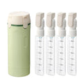 4-in-1 Leakproof Travel Dispenser Bottle Set | Refillable 30ml Travel Dispenser Set QXL Green