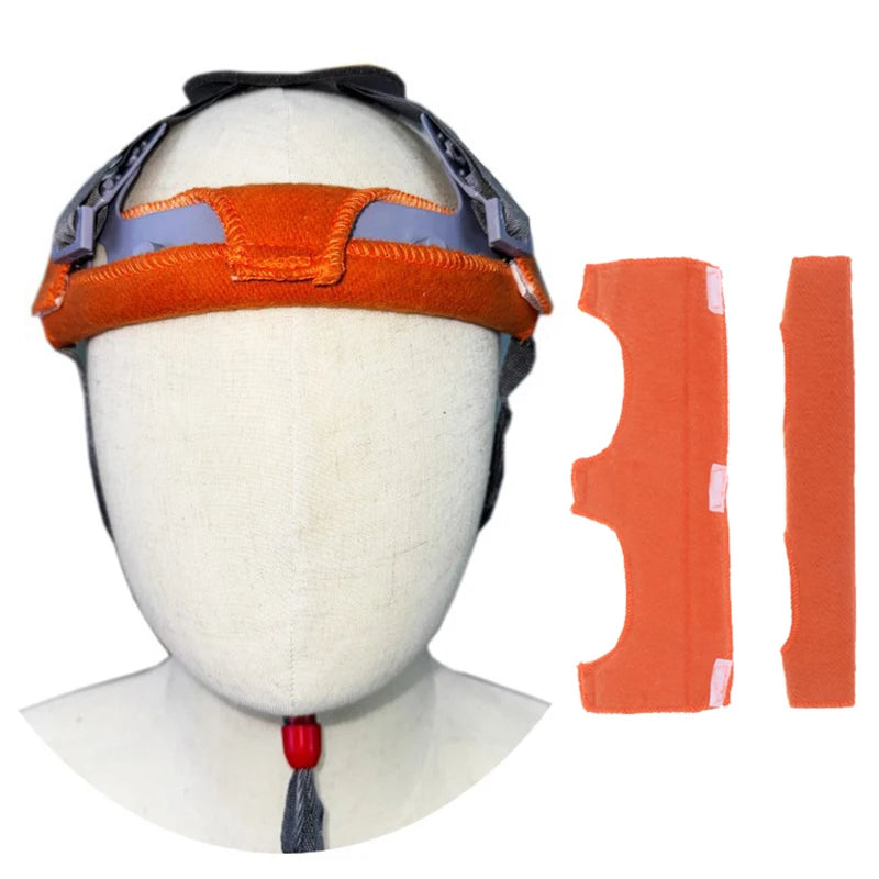 2-Pack Hard Hat Sweatband Liner | Flame-Retardant Cotton Helmet Sweatband Liner QXL