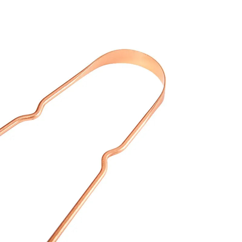YOVIP Copper Tongue Scraper | Fresh Breath Oral Hygiene Tongue Scraper QXL