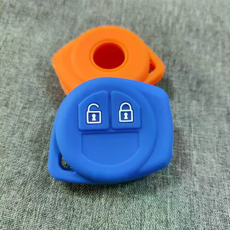 Silicone 2-Button Car Key FOB Cover for Suzuki Vitara Jimny SX4 Car Key FOB Cover QXL