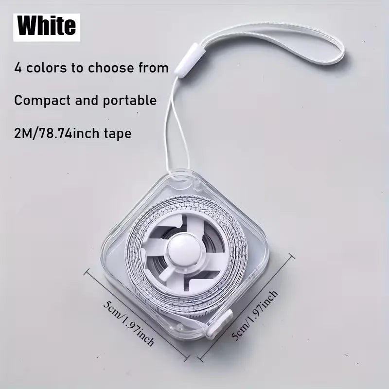 2m Soft Tape Measure – Retractable Lock, cm & inch Marks Soft Tape Measure QXL