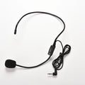 Wired Headset Mic 3.5mm Cardioid Dynamic | Voice Amplifier Headset Microphone QXL 1pcs