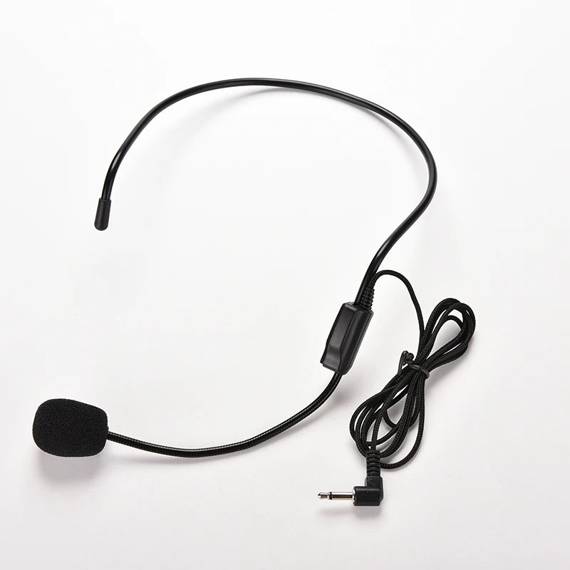 Wired Headset Mic 3.5mm Cardioid Dynamic | Voice Amplifier Headset Microphone QXL 1pcs