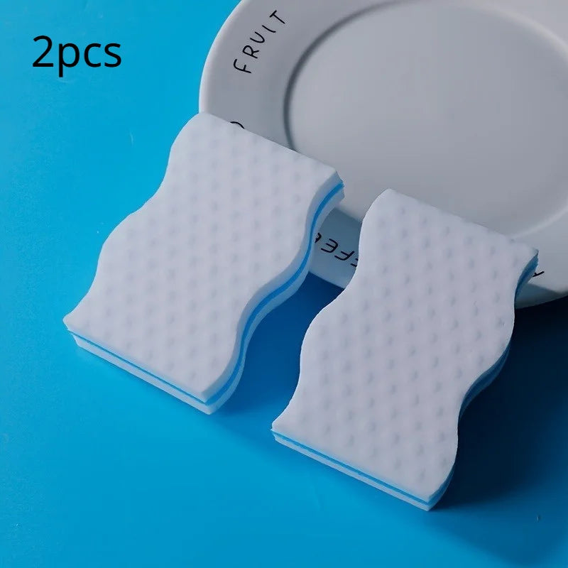 Magic Melamine Eraser Sponges 2 & 4 Pack | Multi-Surface Cleaning Sponge QXL 2pcs