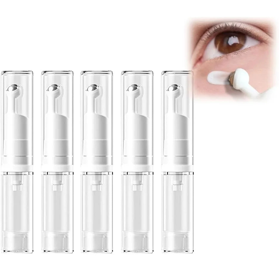 5-Pack Refillable Roller Ball Bottles 5/10ml | Cream & Oil Roller Ball Bottle QXL 10ml Plastic