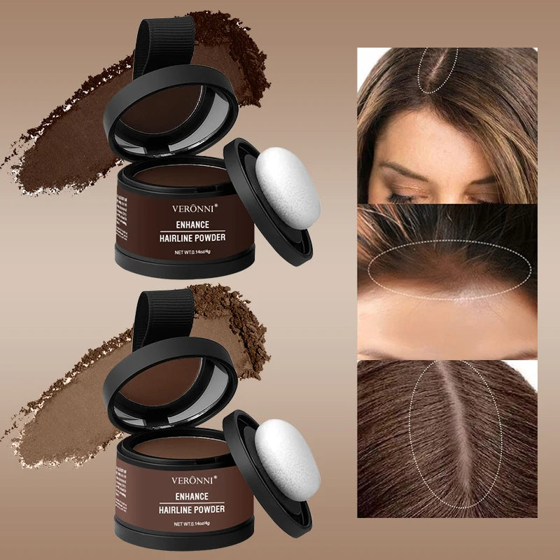 Waterproof Hairline Shadow Powder 4g | Root & Scalp Cover Hairline Cover Powder QXL