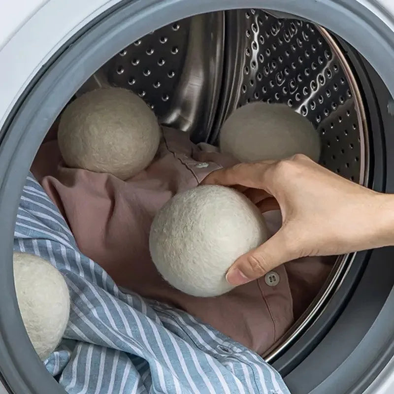 3-Pack Natural Dryer Balls – Cut Drying Time & Static Dryer Balls QXL