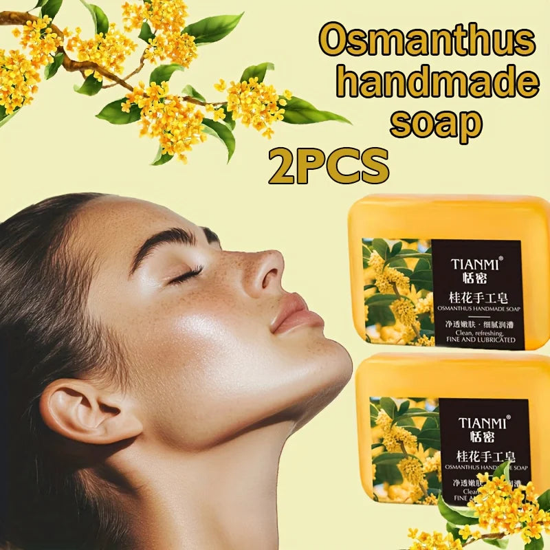 2-Pack Lavender Handmade Soap | Cleansing & Moisturizing Bar Handmade Soap Bar QXL 140g