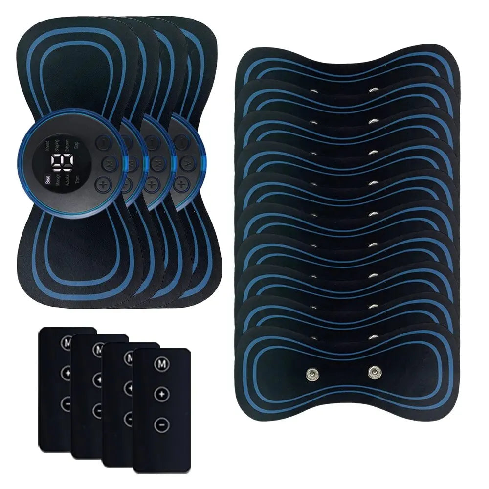 Rechargeable Remote Control Neck & Shoulder Massager Patch Electric Neck Massager QXL 4P Remote control