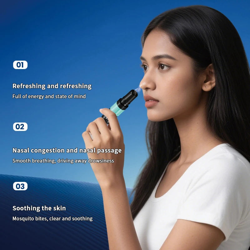 Plant-Based Nasal Inhaler Stick with Eucalyptus Oil | 1–6 Pack Aromatherapy Inhaler Stick QXL