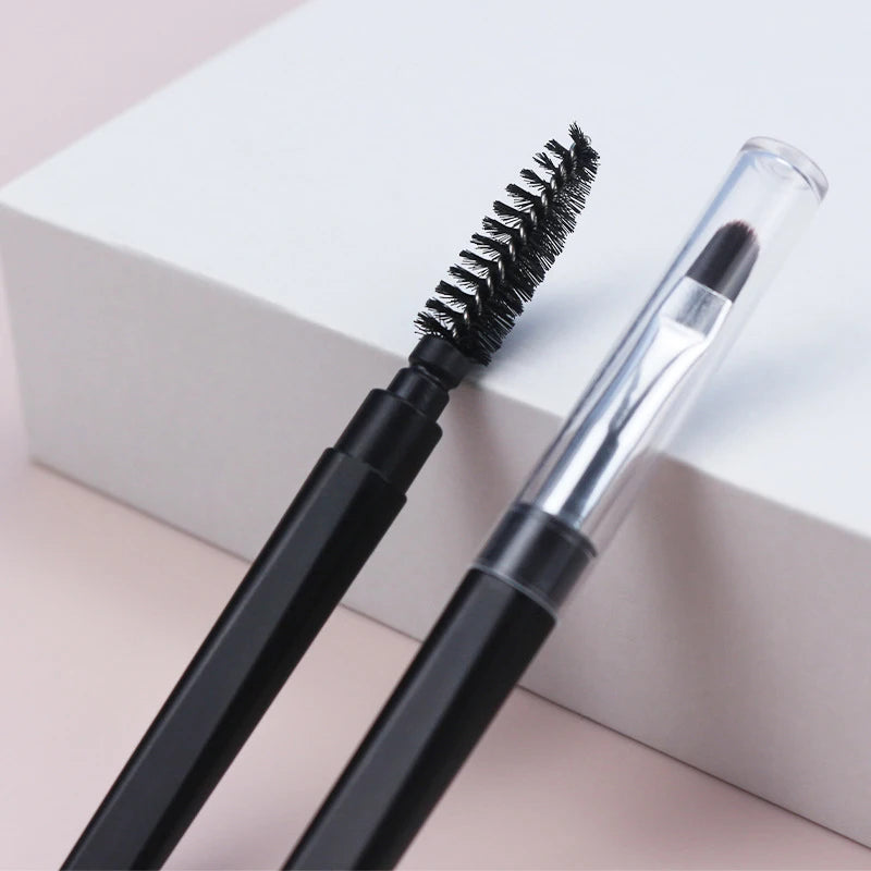 Portable Travel Makeup Brush with Lid – Eyeshadow & Eyebrow Travel Makeup Brush QXL