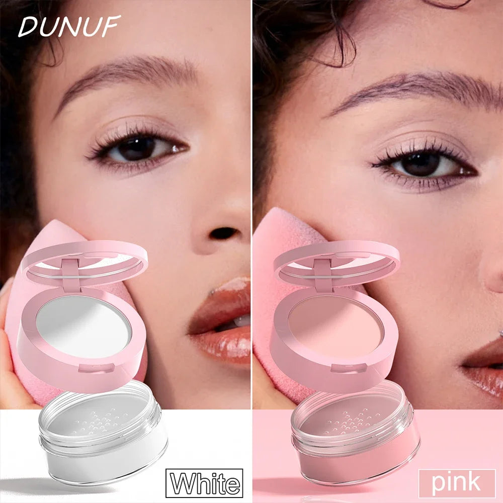 DUNUF 2-in-1 Setting Powder | Oil Control Matte Finish Setting Powder QXL