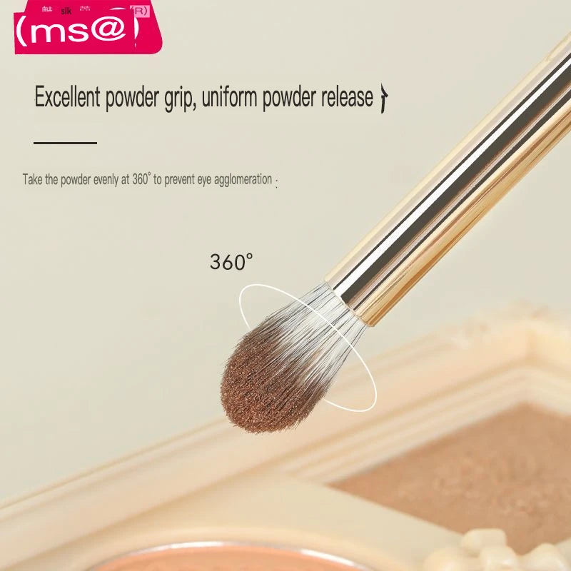 MSQ 8-Piece Double-Ended Makeup Brush Set | Portable Box Makeup Brush Set QXL