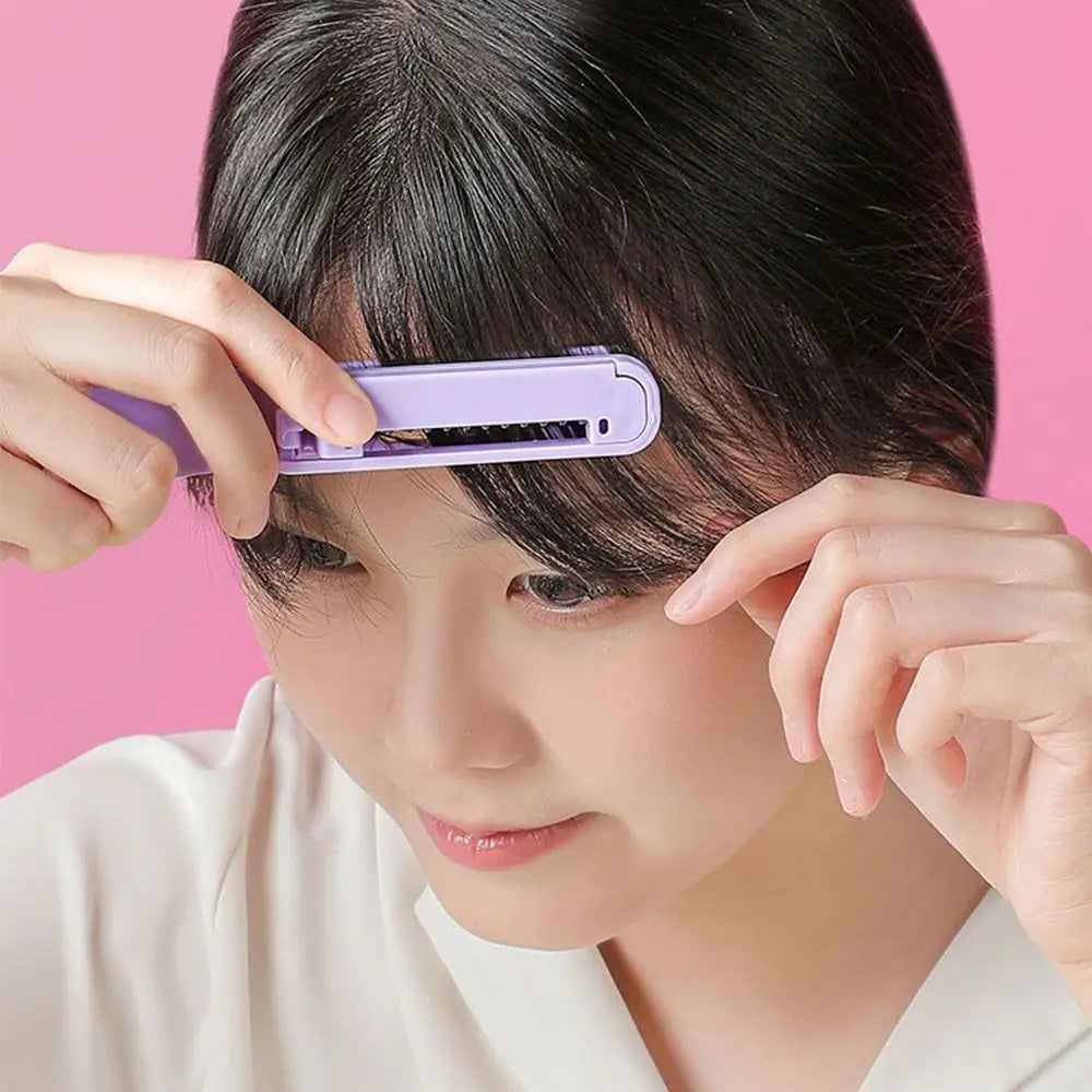 Mini Bangs Cutting Comb | Portable Hair Trimmer Tool Hair Cutting Comb QXL