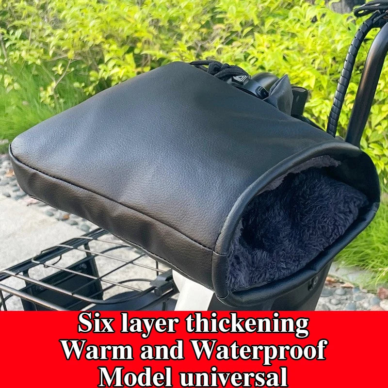 Motorcycle Handlebar Muffs | Waterproof Winter Hand Covers Handlebar Hand Muffs QXL