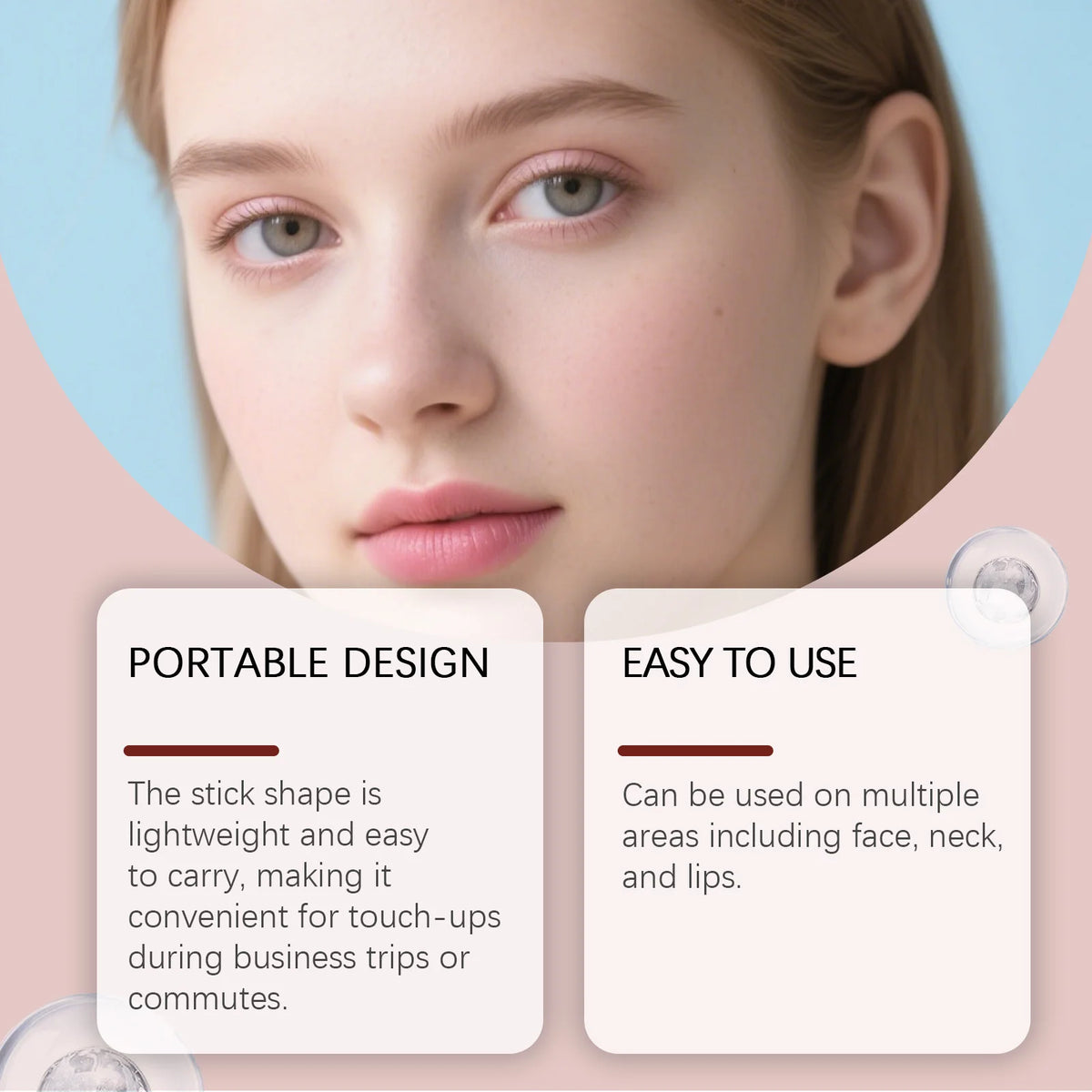 Multi-Effect Moisturizing Stick – Face, Neck & Lip Balm 10g Moisturizing Balm Stick QXL