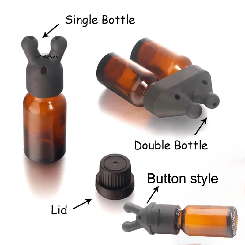 Mini Leakproof Essential Oil Inhaler Bottle | Portable Aroma Essential Oil Inhaler QXL